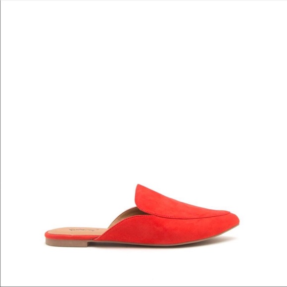 Jess Women’s Blood Orange Slide In Mules Loafers - Picture 6 of 7